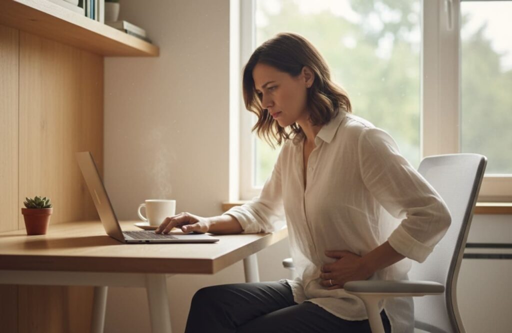 neurological link bloating postural discomfort acupuncture winnipeg